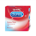 durex condoms extra thin 3s 